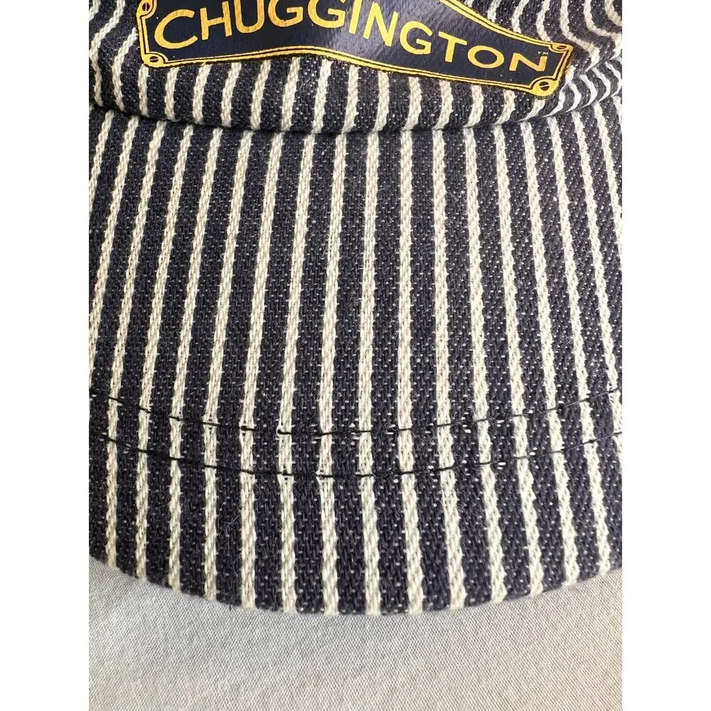 Chuggington Railroad Hat Cap Blue White Stripe Youth Size - Picture 5 of 7